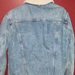 Levi's Denim Jacket with Cream Sherpa Lining